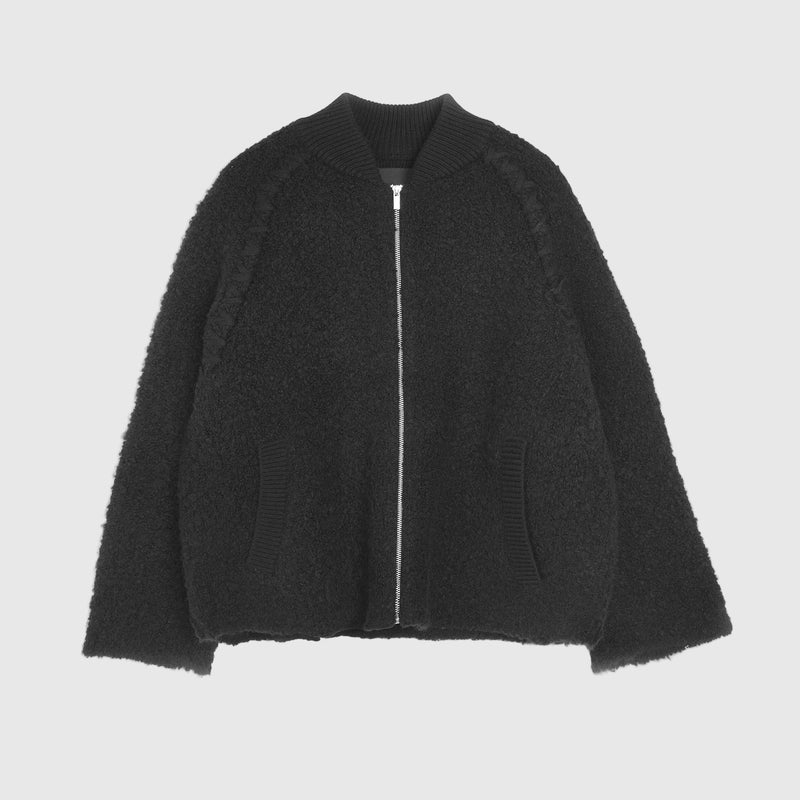 Black jacket on a white background
