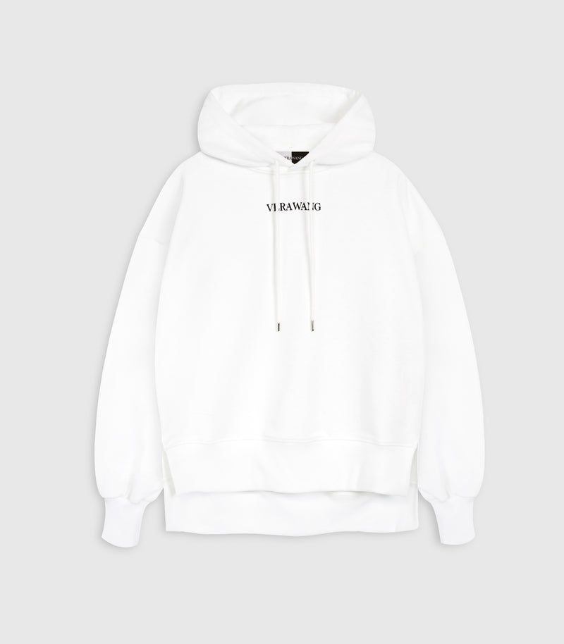 Vera Wang Logo White Hoodie