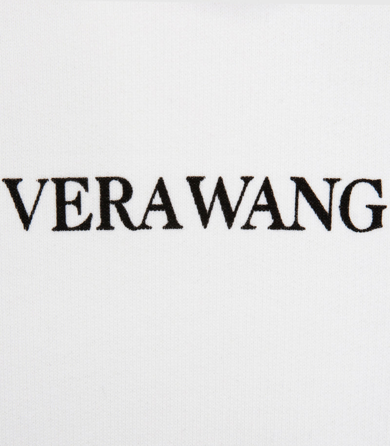 Vera Wang Logo White Hoodie